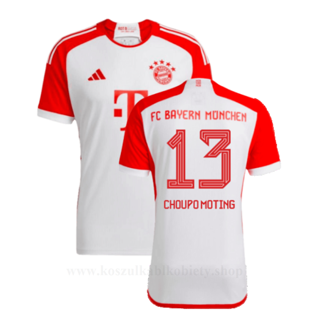 Tanie Koszulki Piłkarskie FC Bayern Monachium 2023-24 CHOUPO MOTING #13 Domowa