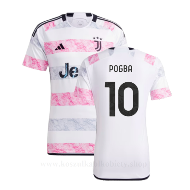 Tanie Koszulki Piłkarskie Juventus 2023-24 POGBA #10 Wyjazdowa