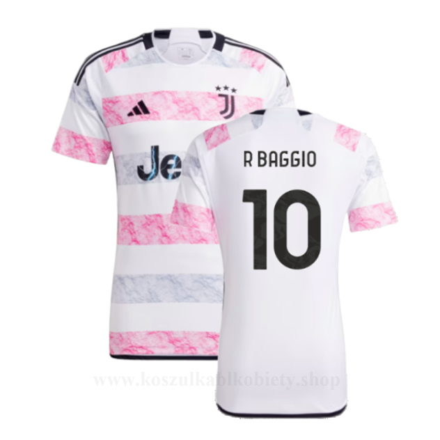 Tanie Koszulki Piłkarskie Juventus 2023-24 R BAGGIO #10 Wyjazdowa