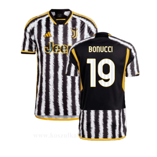 Tanie Koszulki Piłkarskie Juventus 2023-24 BONUCCI #19 Domowa